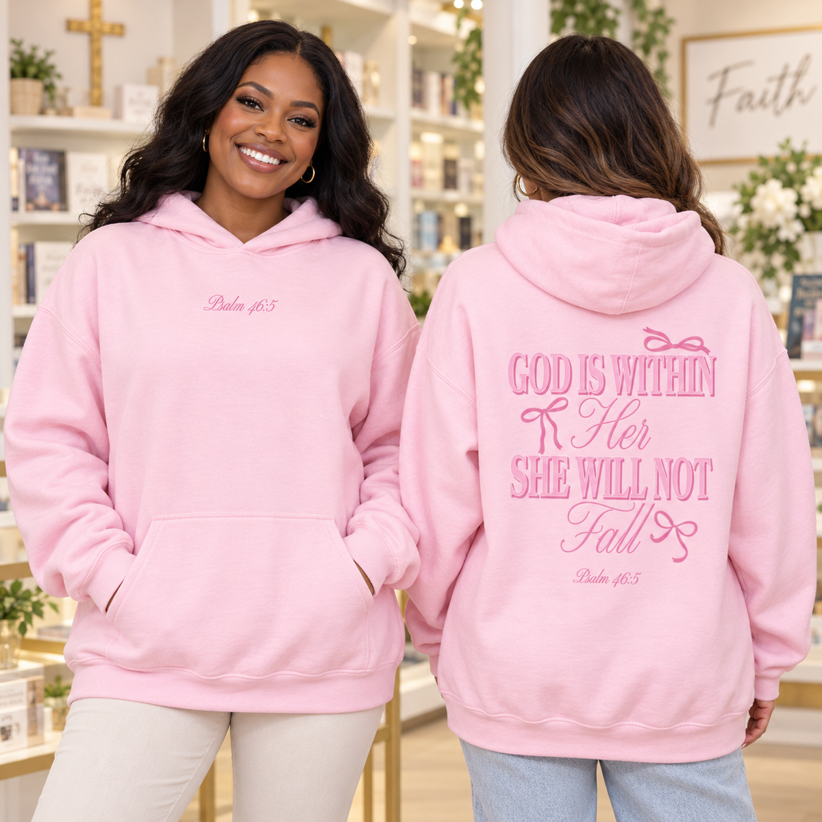 God Is Within Her Women’s Hoodie