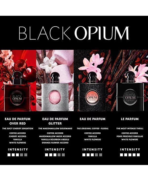 Yves Saint Laurent Black Opium Eau de Parfum Spray 3.0 Fl oz