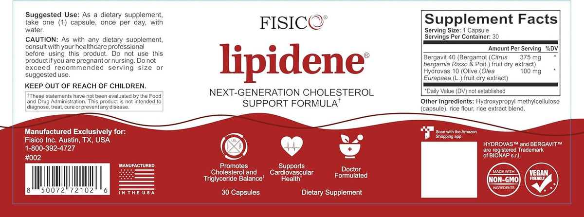 Lipidene Cholesterol Support Capsules