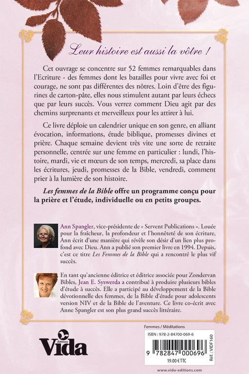 Les femmes de la Bible: Une année d’études bibliques sur les femmes dans l’Écriture par Anne Spangler