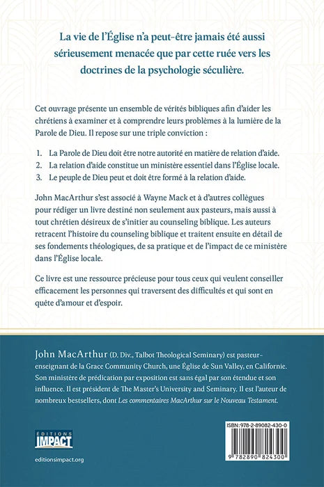 Introduction Au Counseling Biblique par John F. MacArthur