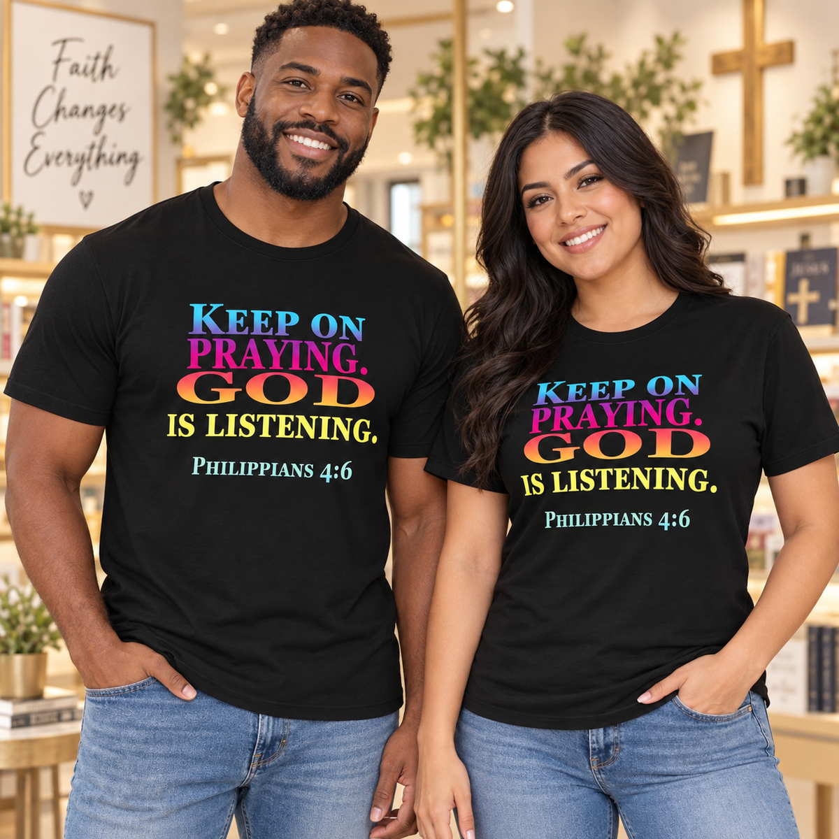 Keep Praying Uni-sex T-shirt