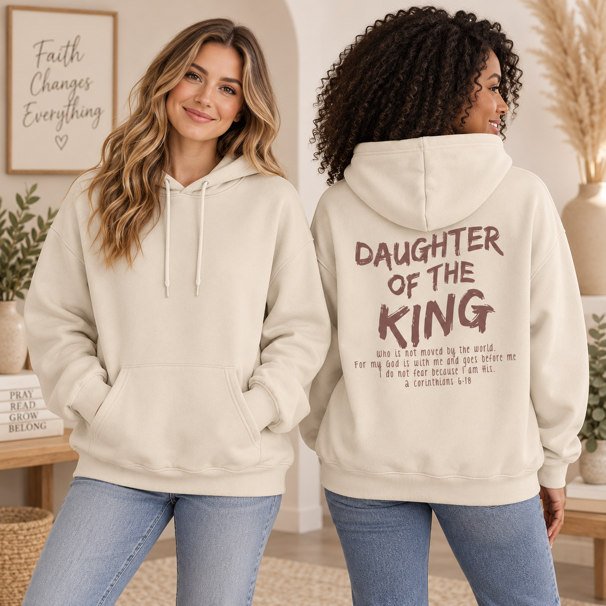 Daughter of the King Women’s Christian Hoodie