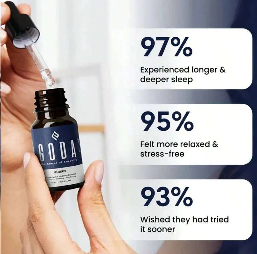 GODA Unisex Calming Fragrance With Lavender & Chamomile 15ml/0.50 Fl Oz